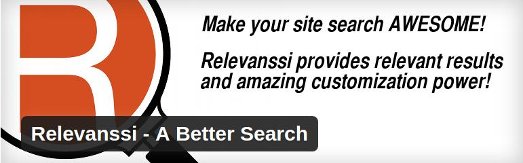 relevanssi - best WordPress search plugins