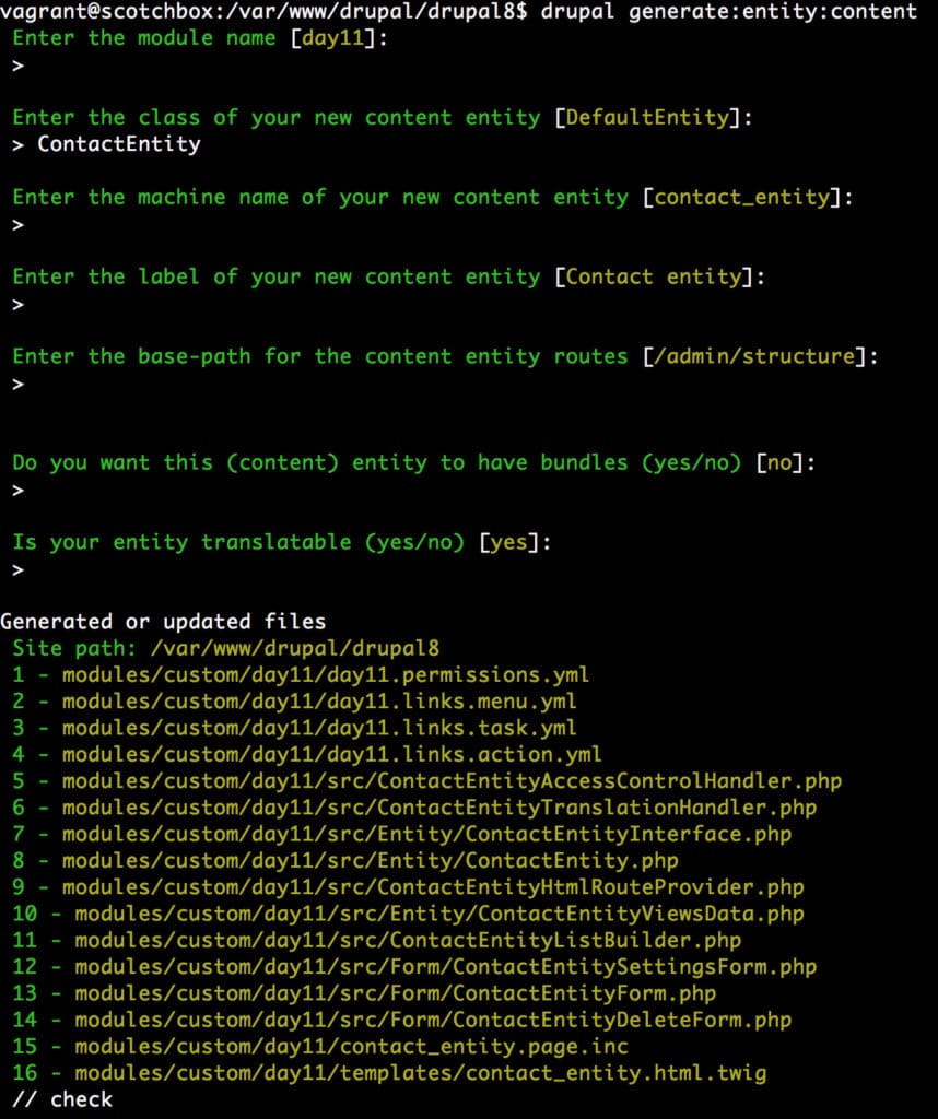 GenerateContentEntity