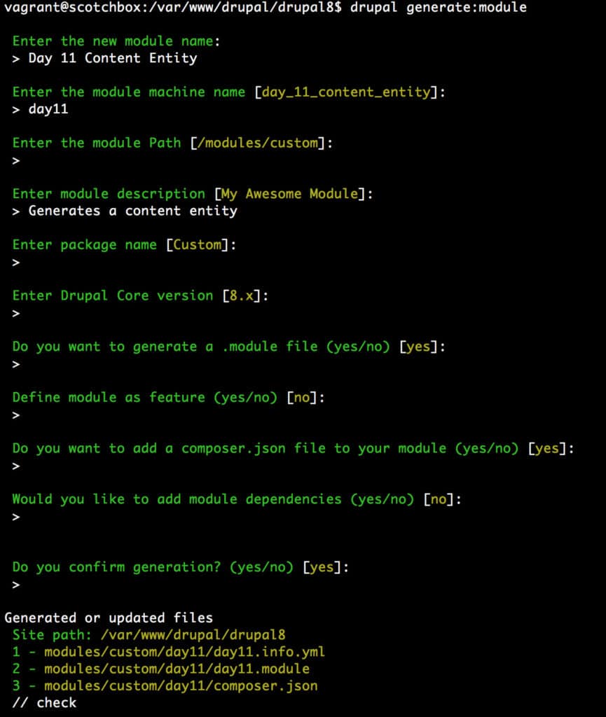 GenerateModule