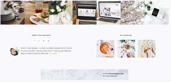 foodie pro footer