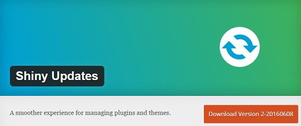 shiny updates plugin for WordPress